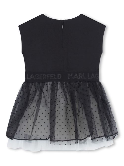 Abito neonata con tulle Karl Lagerfeld Kids | Z30278M91